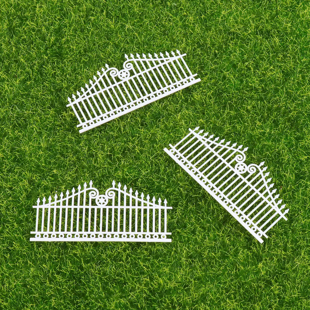

Пластиковый ландшафтный забор 1М для песочницы, двора, сада, декора для DIY-проектов, украшение для микроландшафта, реалистичные детали, тонкая работа