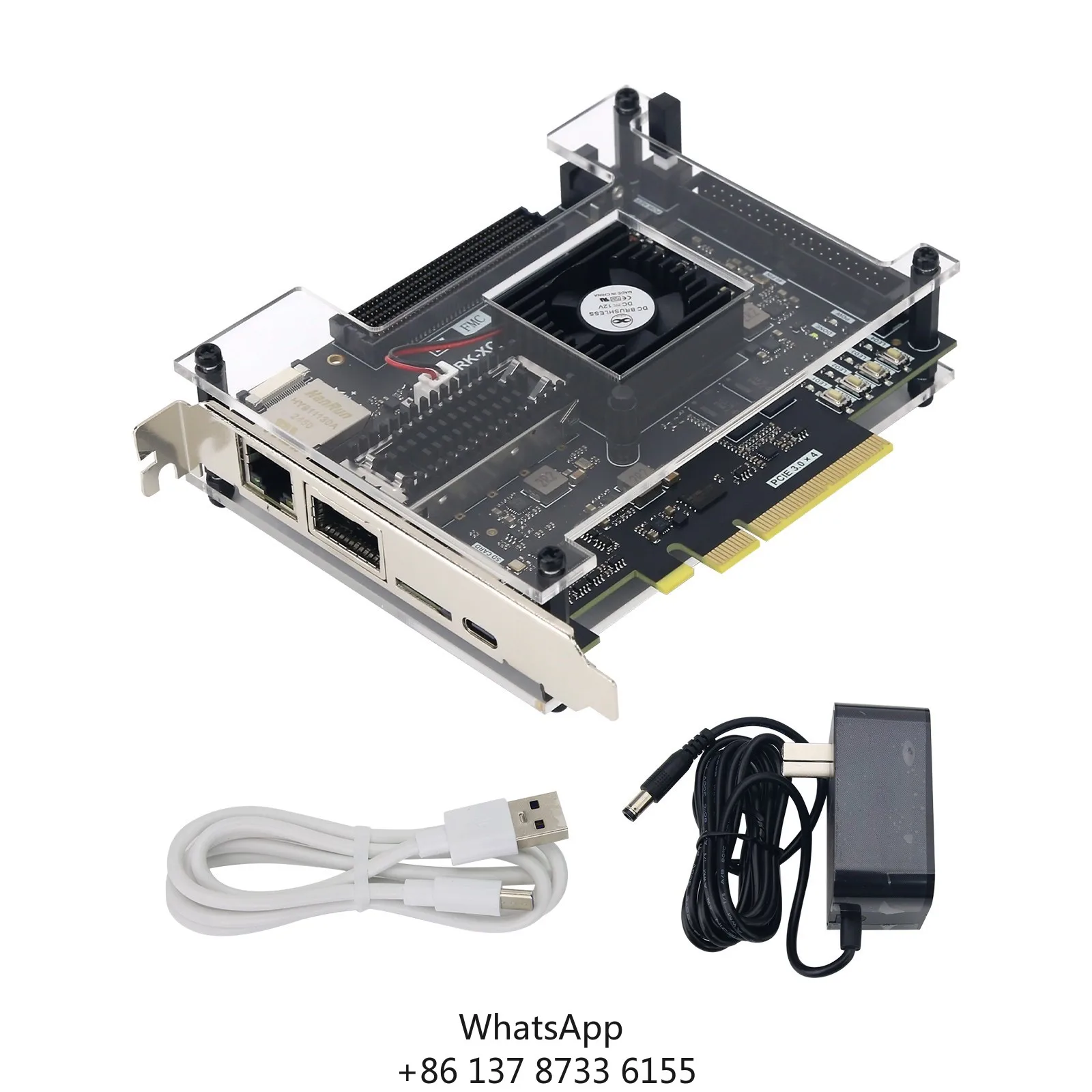 

KU5P Development Board XCKU5P FMC HPC QSFP28 100G Optical Port PCIE3.0 Electronic Modules And Kits Development Board