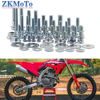 Kit de tornillos para guardabarros de carenado de motocicletas, juego de sujetadores para Honda CR CRF 125 150 250 300 350 450 250R 450R 250X 450X 250RX 450RX