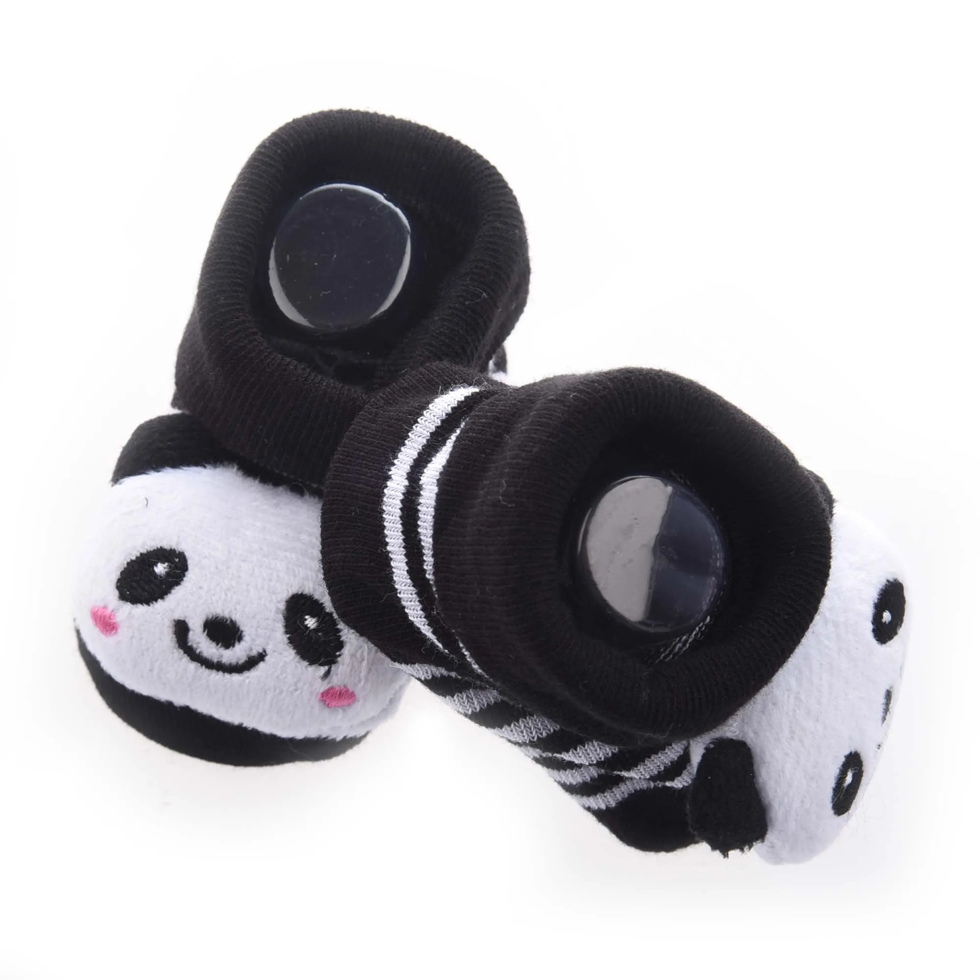 Panda - Irresistibly Cute Baby Boy Girl 3D Bootie Socks Anti / Non Slip 0-12 months