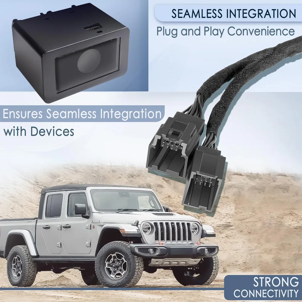 SGW Extension Cable Replacement fit for 2021 2022 Gladiator Wrangler Ram 1500 Ram TRX Security Gateway for Tazer DT JL Mini Lite view 5