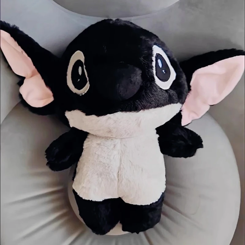 Poupée en peluche douce, point noir de dessin animé, figurine de dessin animé, oreiller, coussin de chambre à coucher, décoration, jouet cadeaux d'anniversaire pour enfants