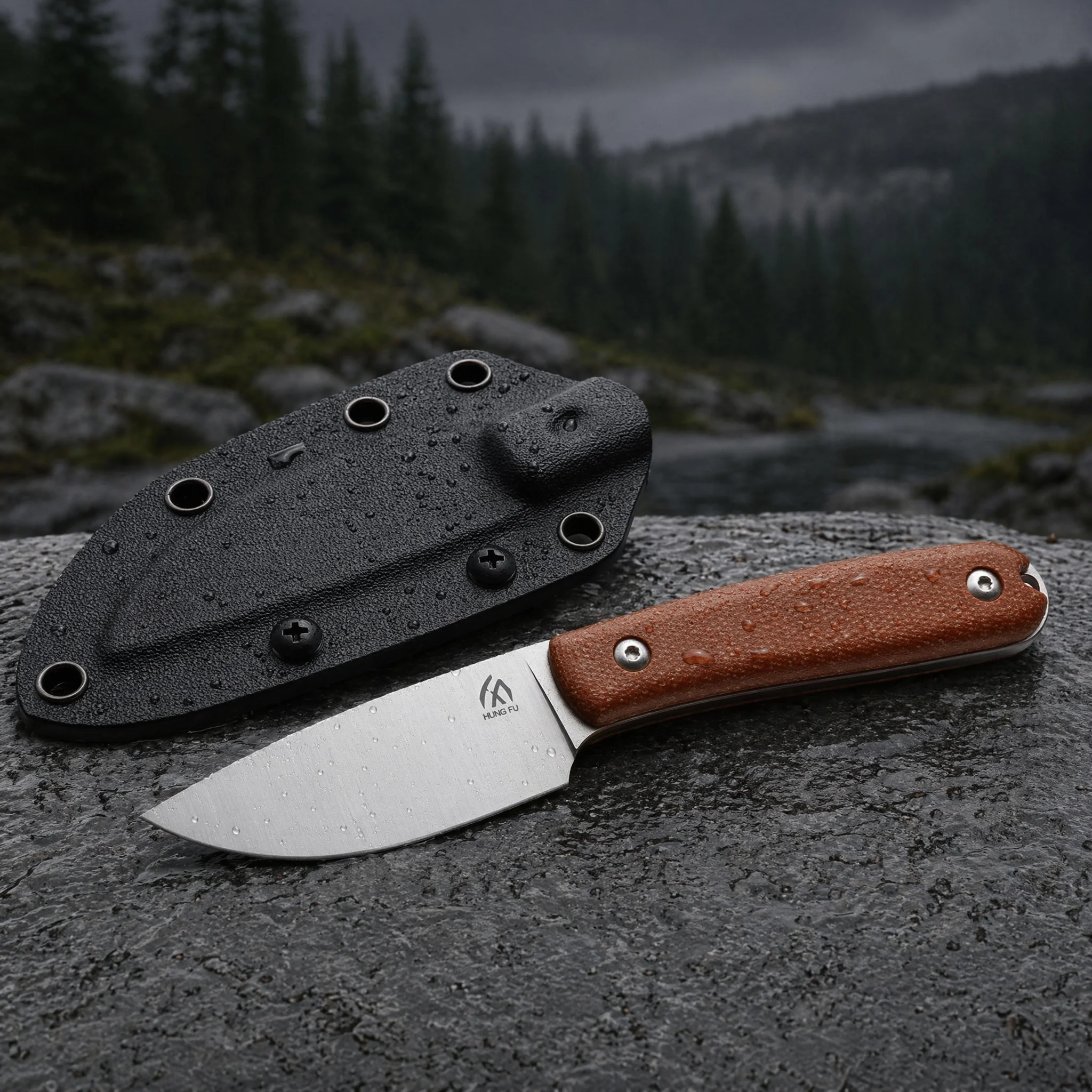 Hochwertige Outdoor-Allzweckmesser, multifunktionale tragbare Messer für Camping und Wandern, Geschenke für Männer.