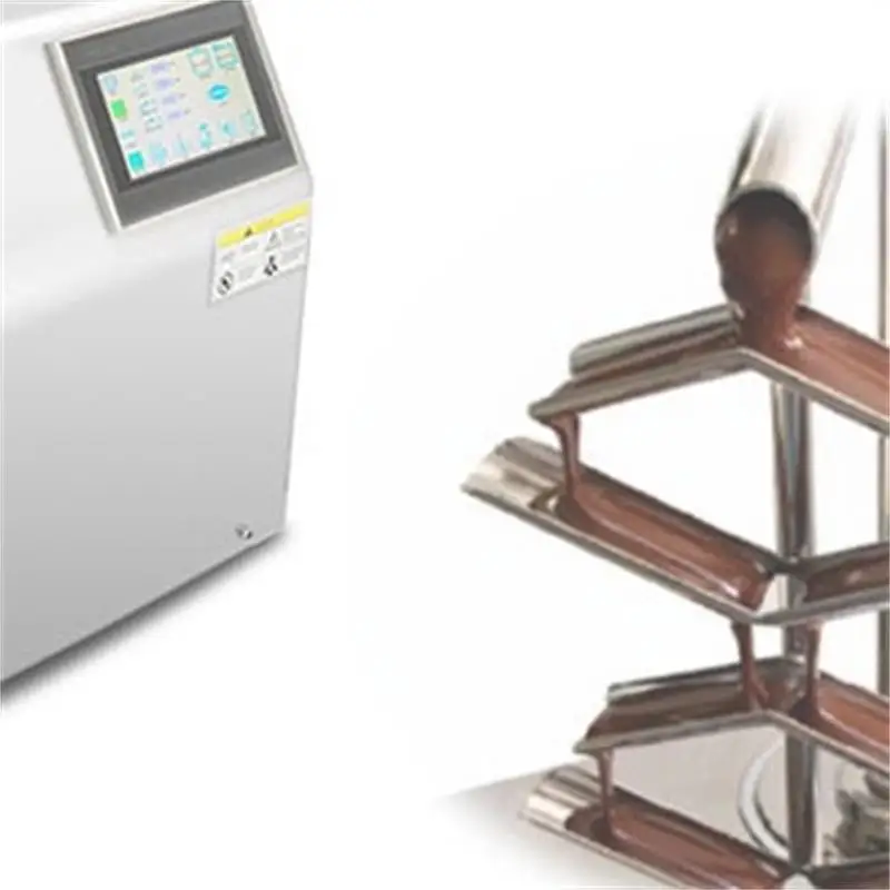 

Машина для темперирования шоколада 1000 Вт, 7 л, из нержавеющей стали, полностью автоматический диспенсер горячего шоколада для кейтеринга