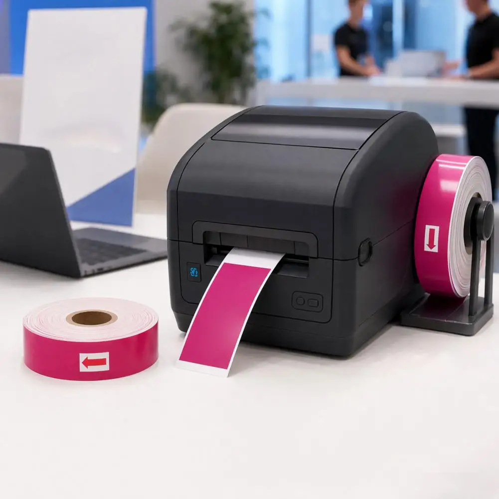 200 Pcs ID Bracelets Paper Wristbands for Events, Barcode Print Self-Adhesive, Thermal Sensitive Disposable DIY QR Code Bracelet