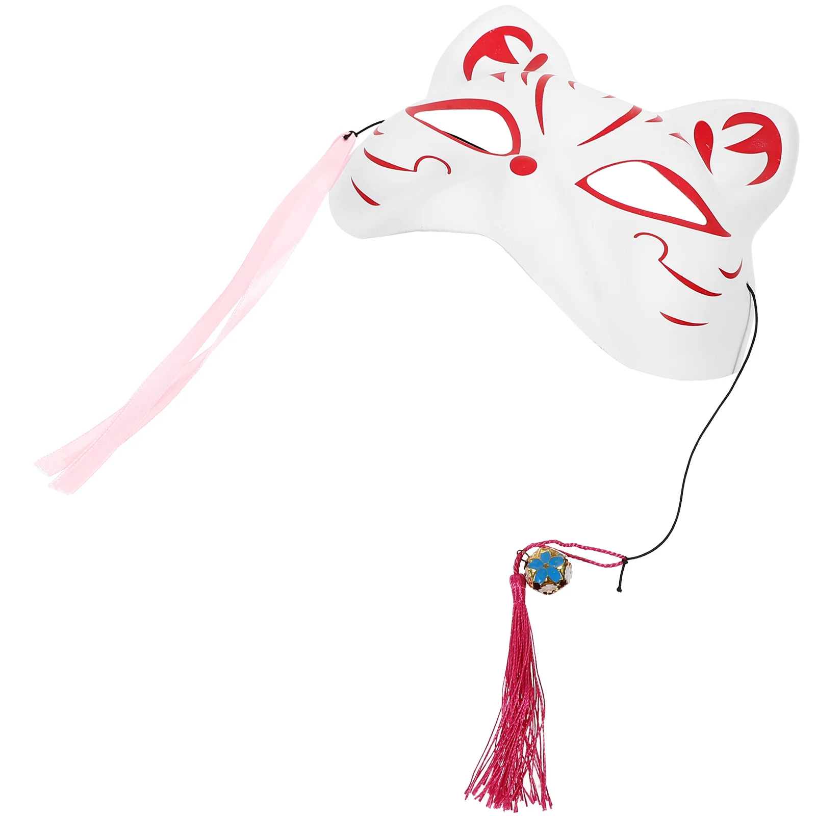 Janpanese Style Cat Mask Animation Demon Colorful Cosplay Party Performance