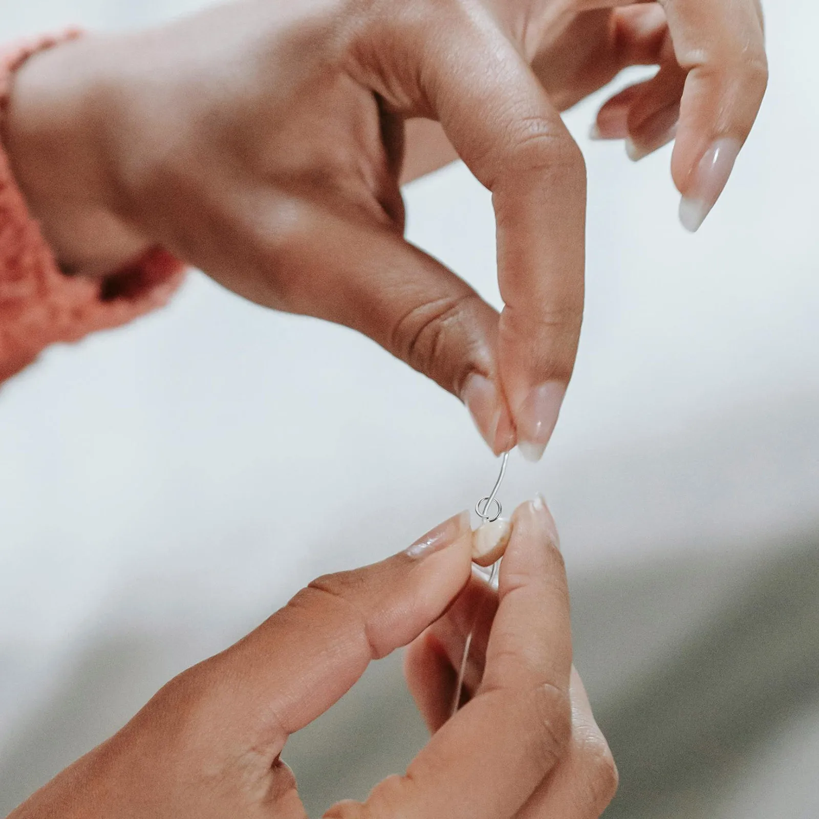 300Pcs Tiny Metal Jump Rings 8mm 9mm 10mm Stainless Steel Open Jewelry Connectors for Necklace Bracelet Earring Making Silver