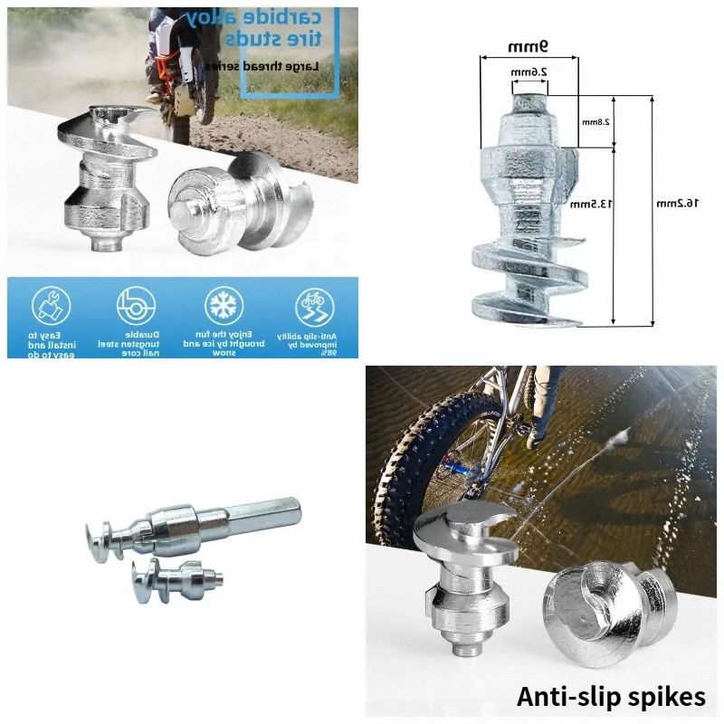 Studs for Tires 20/50PCS  Wheel Tyre Stud Screws Snow Tire Spikes for Car Auto SUV ATV tire Studs