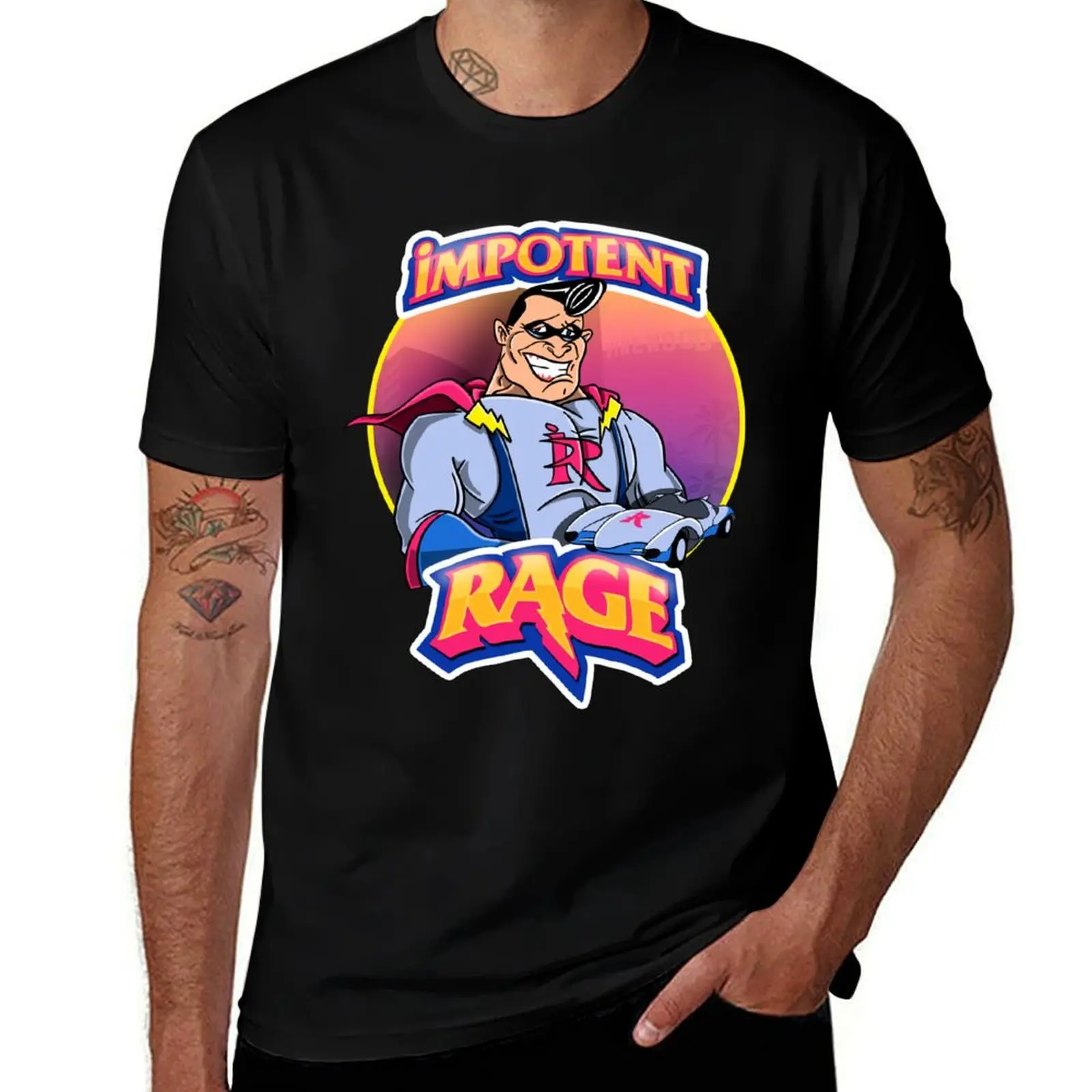 

Impotent Rage + Scramjet T-Shirt Industrial Work Tee Shirt