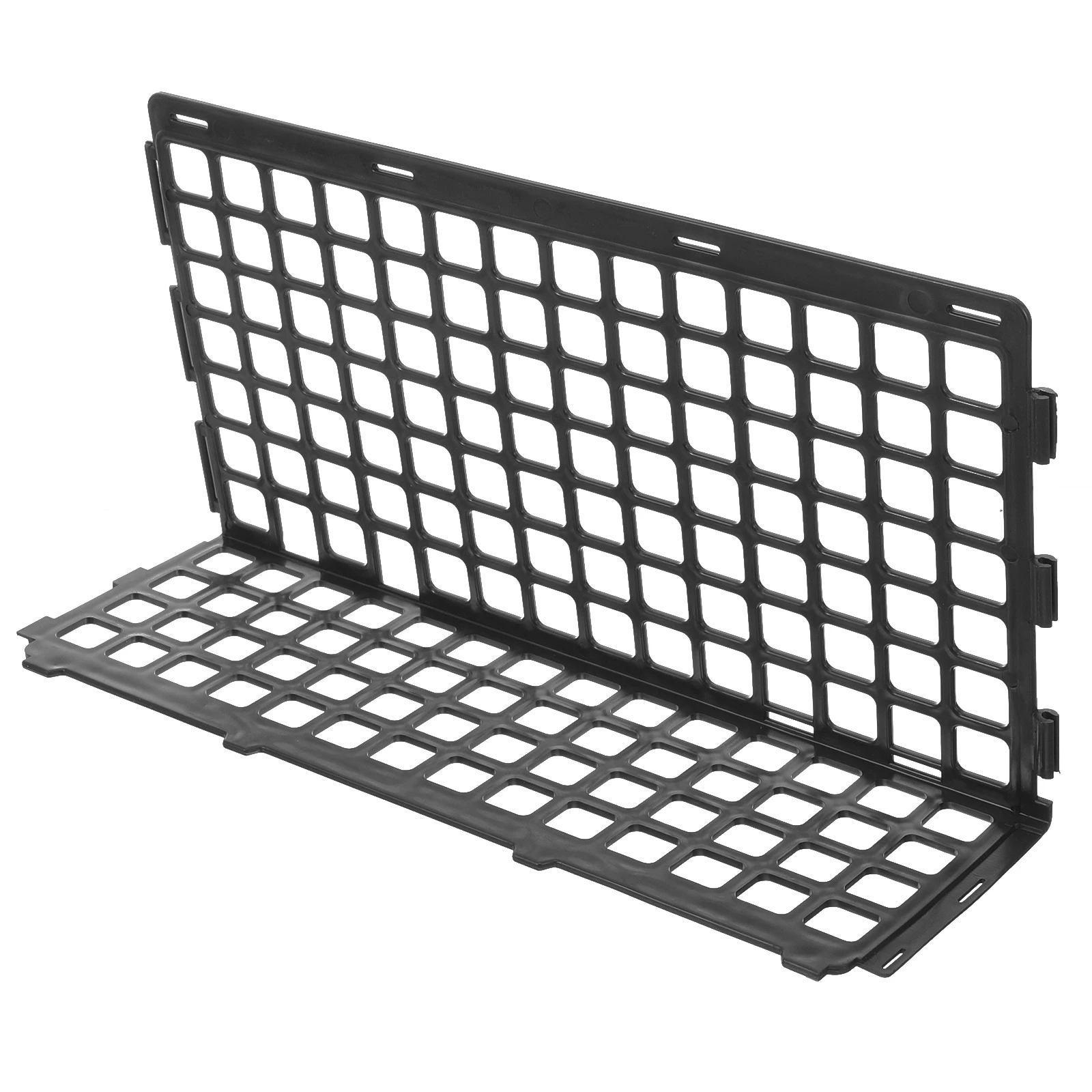 

Fruit Vegetable Classification Guardrail 160x370x120mm Black GS01 Durable Plastic Fence Supermarket Display Rack Holder
