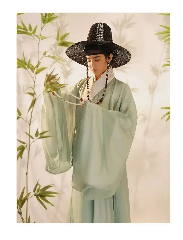 전통 중국 명나라 Hanfu 남자 여자 크로스 칼라 대형 슬리브 긴 가운 할로윈 이벤트 졸업 코스프레 의상