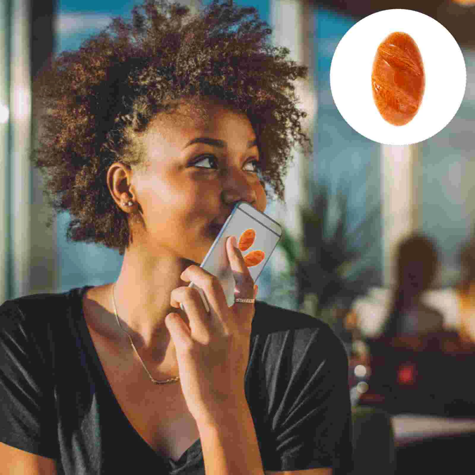 20 stuks cirkelstickers doe-het-zelf accessoires telefoonhoesje charme hoofdtooi ambachtelijke sieraden brood hars ornament