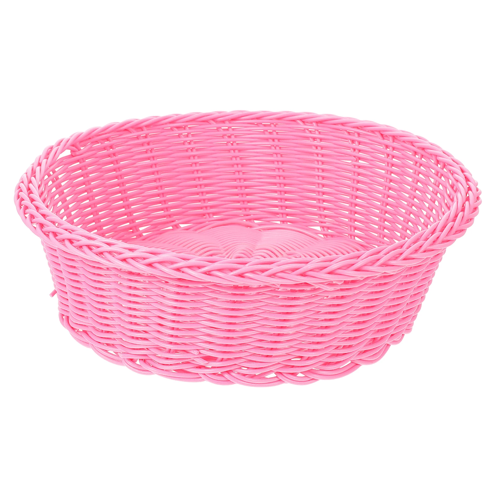 

Plastic Fruit Storage Basket Home Serving Tray Multipurpose Snack Serving Plate Creative Design 1Pc