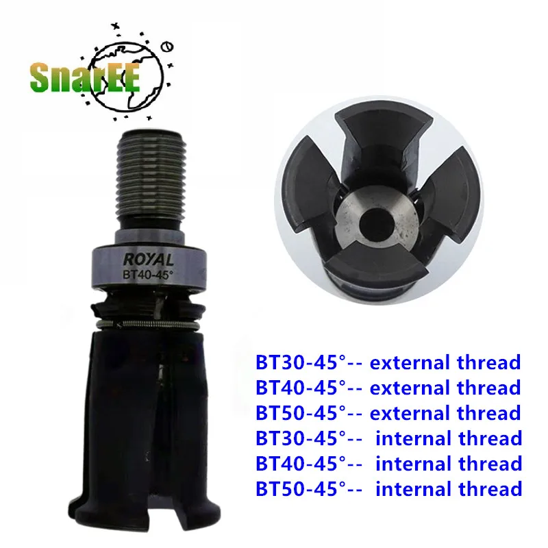 

ROYAL BT30 BT40 BT50 DIN40 DIN50 External Internal Thread Spindle Puller CNC 4 Petal Clamping Pulls Four-lobe Claw