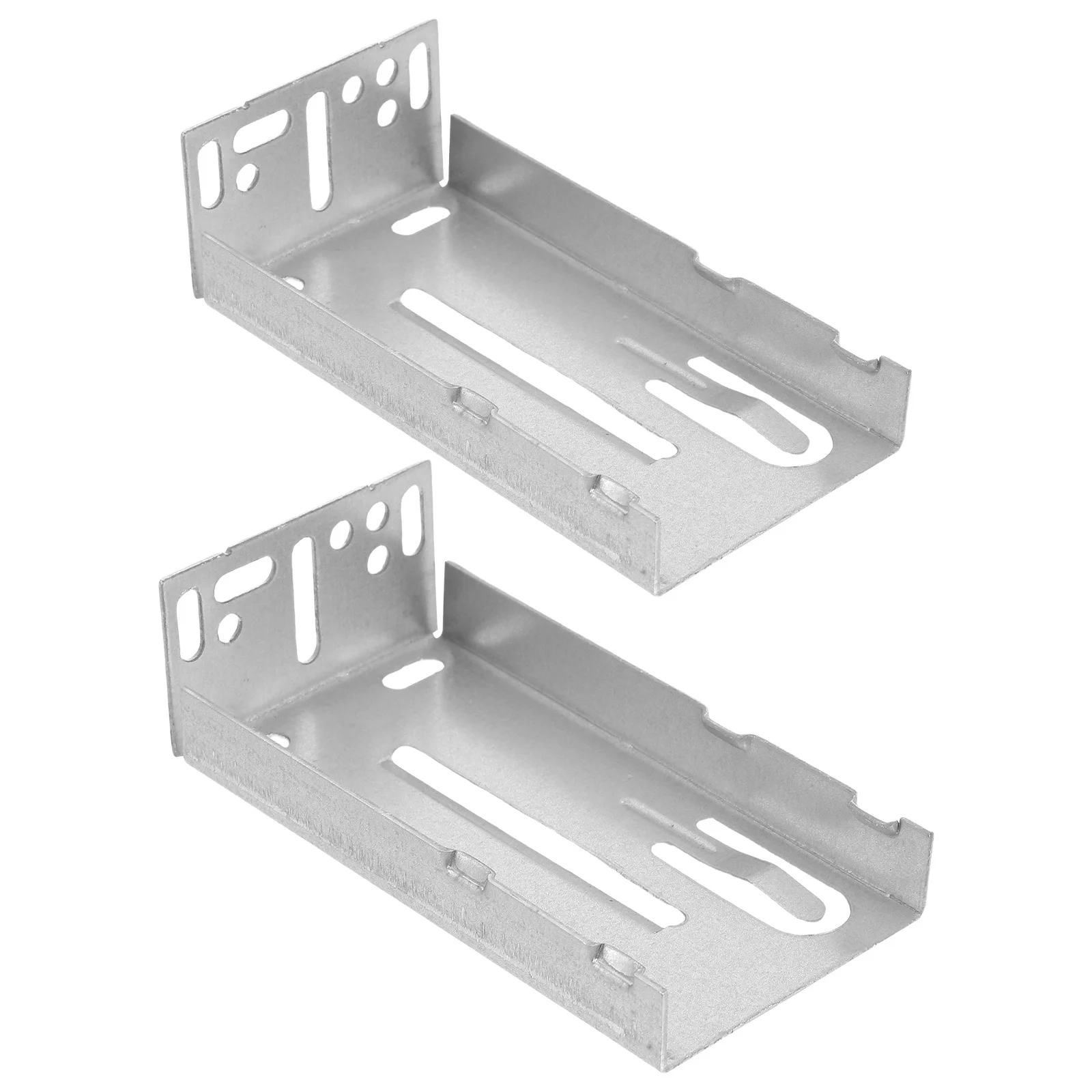 

2pcs Drawer Rail Bracket Thickened Sliding Hardware For Cabinets Wardrobes Desks Furniture Accessories Mounting Brackets Slide