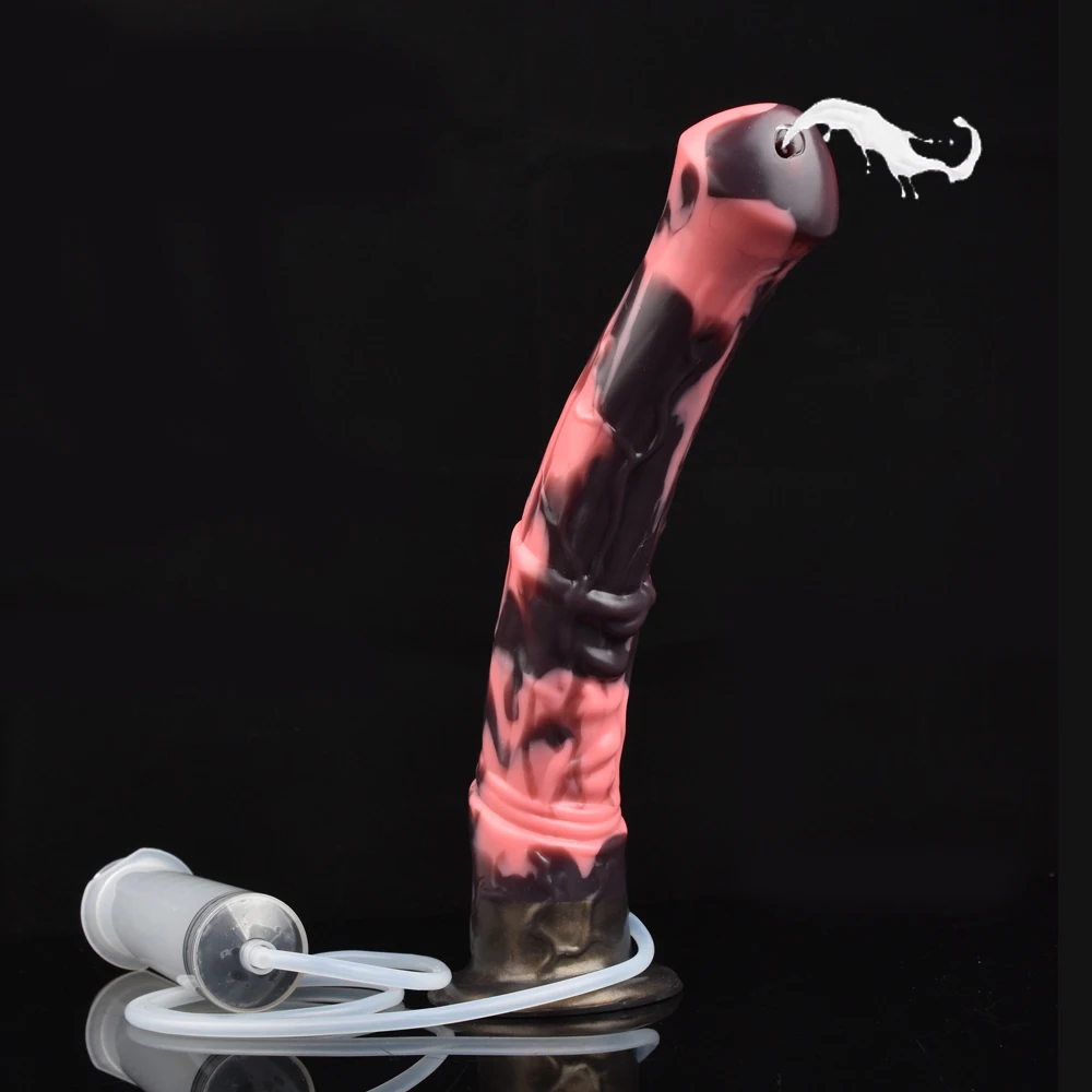 YOCY التدفق طويل الحصان القضيب سيليكون الشرج موسع مع مصاصة الإناث الاستمناء الوحش دسار الجنس لعب لتدليك الكبار