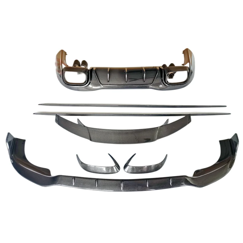

For Mercedes-Benz AMG GT50 GT53 GT63S B Style Carbon Fiber Front Lip Side Skirt Diffuser Rear Spoiler Exhaust Pipe