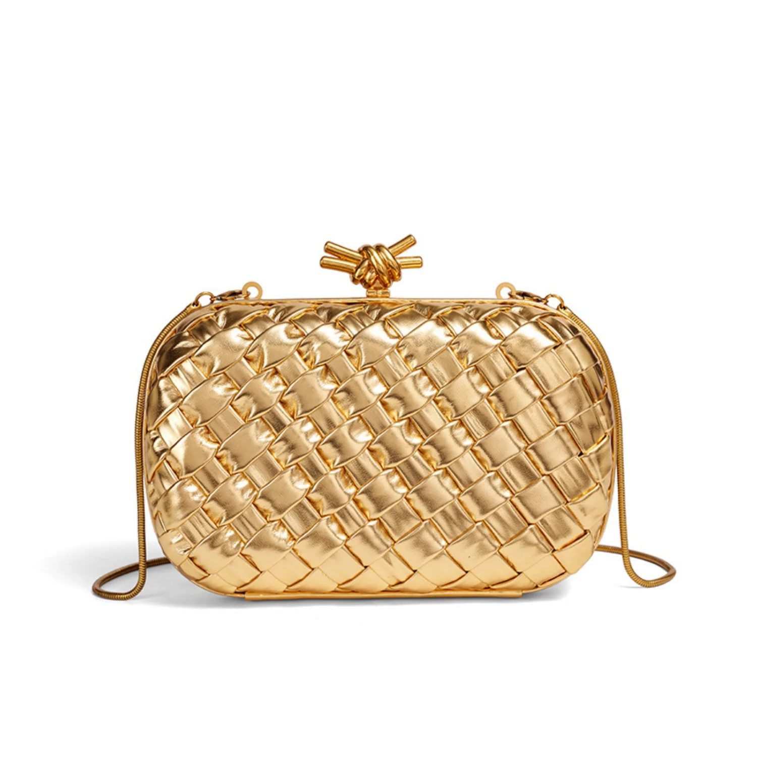 Bolso de mano dorado para mujer, bolso de fiesta de boda, bolso de hombro para fiesta de noche, bolso de mano