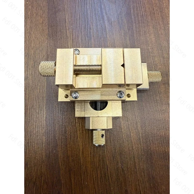 XY Axis Adjustable Miniature Stage -  Micro Cross Slide Vise with Dovetail Guide