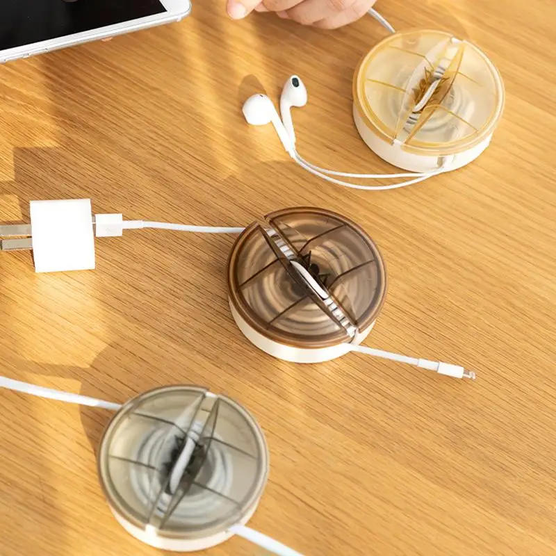 Large-capacity Cable Organizer Data Cable Storage Desktop Cable Management Wire Arrangement Charging Cable