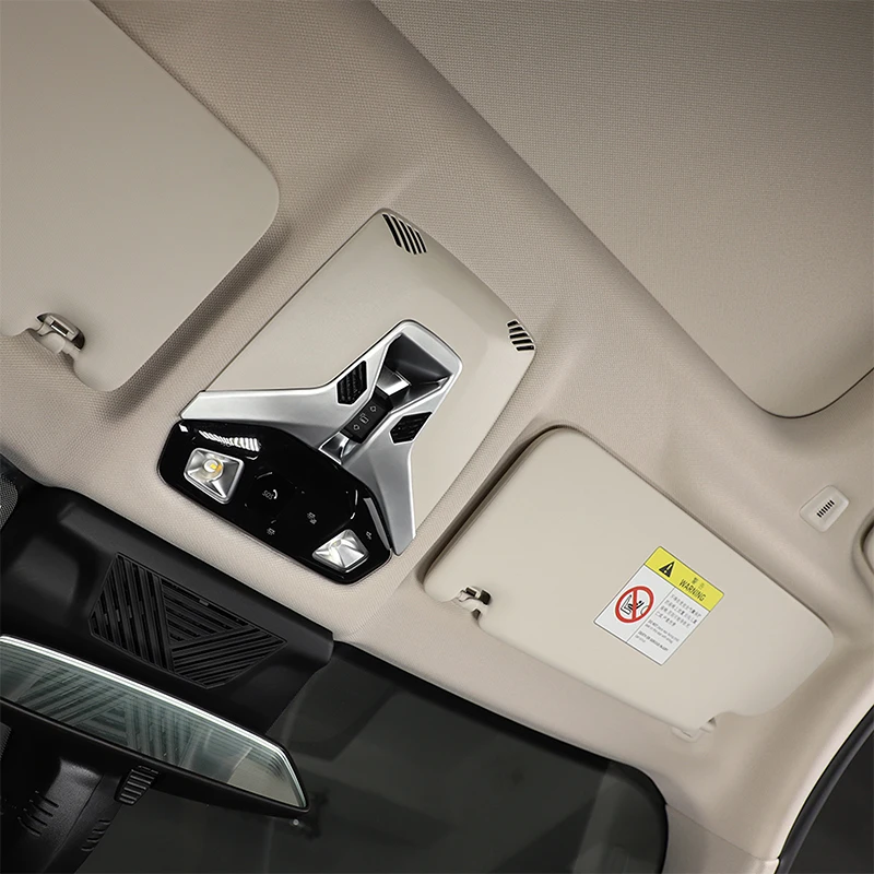 For BMW X1 U11 2023 2024 ABS Carbon Fiber Style Car Sunroof Switch Frame Decorative Cover Interior Accessories image 3