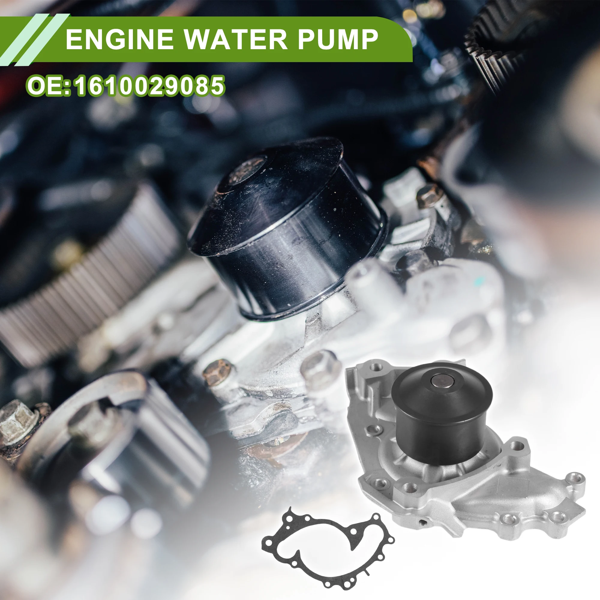 

UXCELL Engine Water Pump for Toyota Camry 1996-2006 No.1610029085 Cooling Water Pump