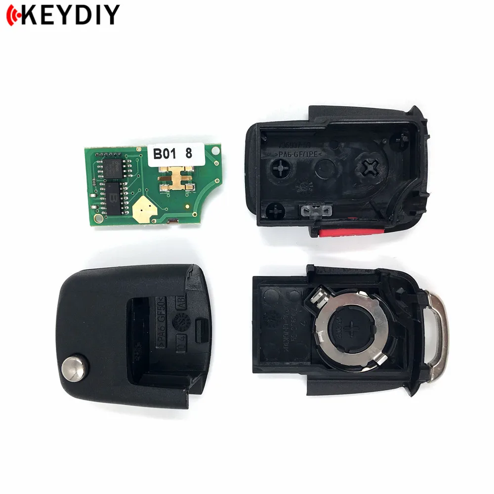 5 sztuk, KEYDIY KD900 B serii zdalnego sterowania B01-2 KD/2 + 1/3/3 + 1 dla VW kluczyk samochodowy KD-X2/KD-MAX klucz programujący KDMINI maszyna