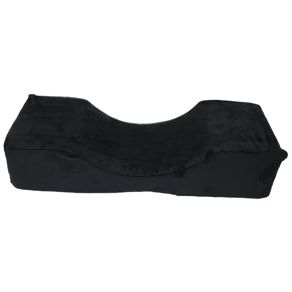 Household U Shaped Elastic Nail Art Hand Pillow Eyelashes Extension Rest PillowBlack