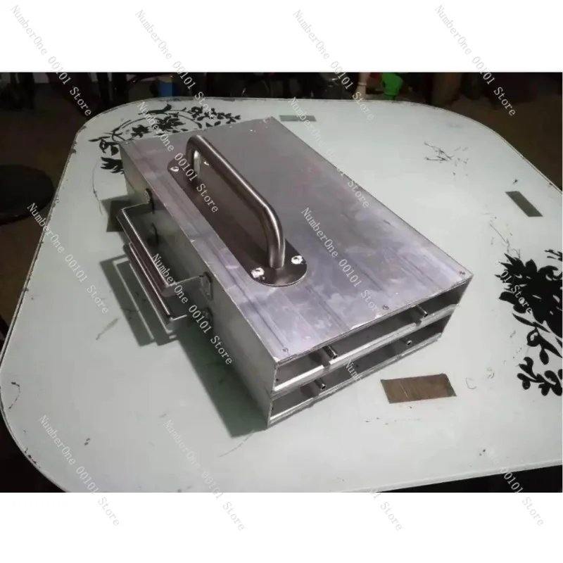 Hand Press Beeswax Foundation Machine, Continuous Manual Nest Press for Beekeeping Aluminum Alloy