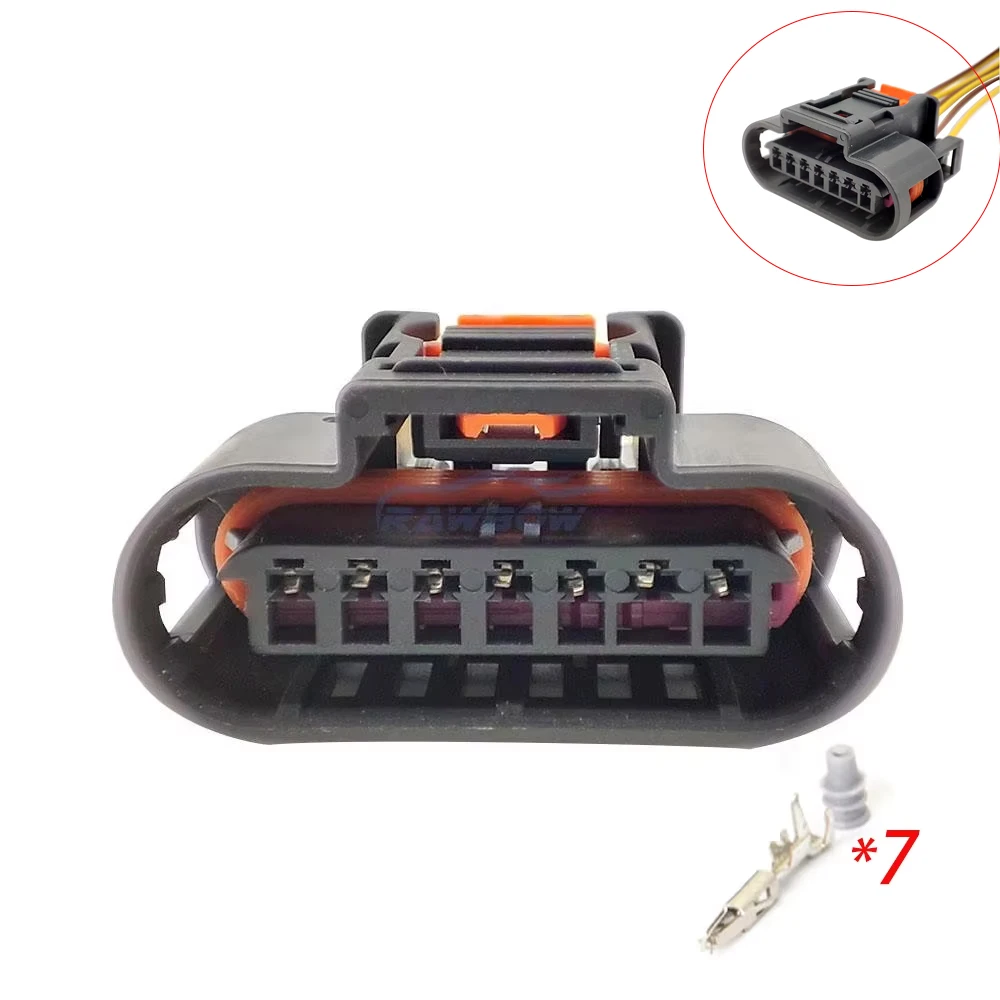 

7-контактный разъем для автоматической проводки, вилка катушки зажигания, водонепроницаемый разъем для GM Buick Opel Chevrolet Cruze 1,4L 1930-0958