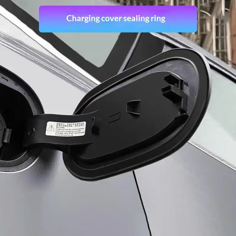 Car Charging Port Protective Seal Ring 1Pcs Waterproof High Temp Resistant Accessory Suitable for Dolphin Autos