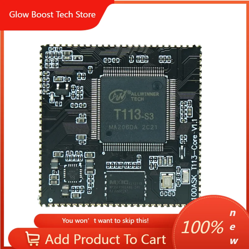 

NYAllwinner T113 development board and WIFI Bluetooth Linux education development board