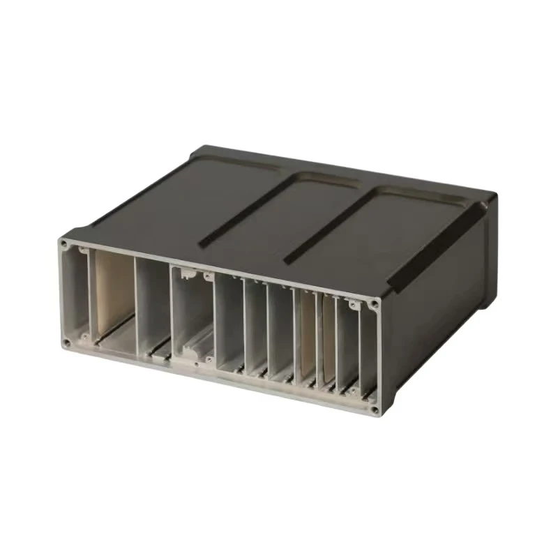 Aluminum alloy CNC machining multi-cavity heat dissipation shell Industrial control equipment protection/heat dissipation parts
