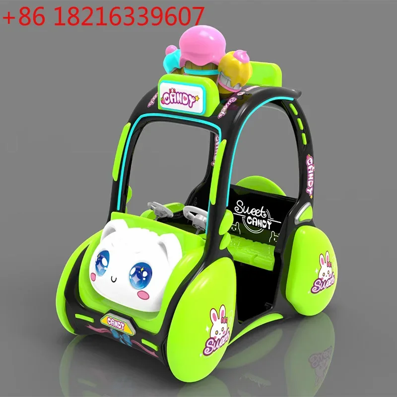 New children's bumper car square electric double adult stall night market luminous large amusement equipment