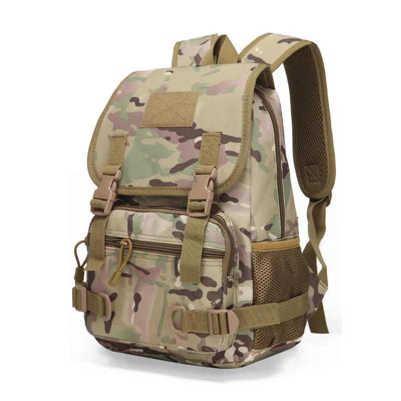 Imagem -03 - Mochila de Camuflagem Molle Tática Esportes ao ar Livre Jogos de Viagem Mochilas Escolares para Crianças Mochila de Caça para Crianças