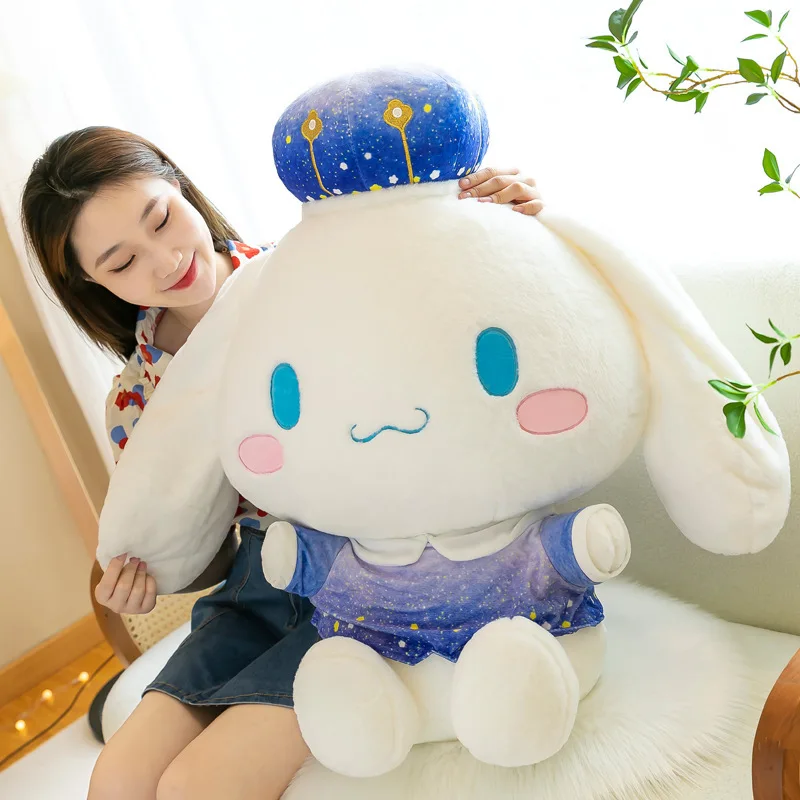 

Sanrio мультфильм звездное небо Cinnamoroll плюшевая кукла Kawaii диван для гостиной персонализированные модные украшения друзья праздничные подарки
