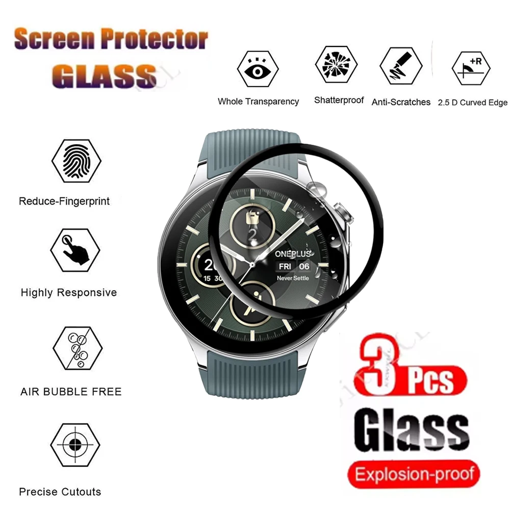 

1/2/3 PCS 3D Composite Membra Screen Protector For OnePlus Watch 2 Smart Watch One Plus Watch2 Sport SmartWatch Cover Film
