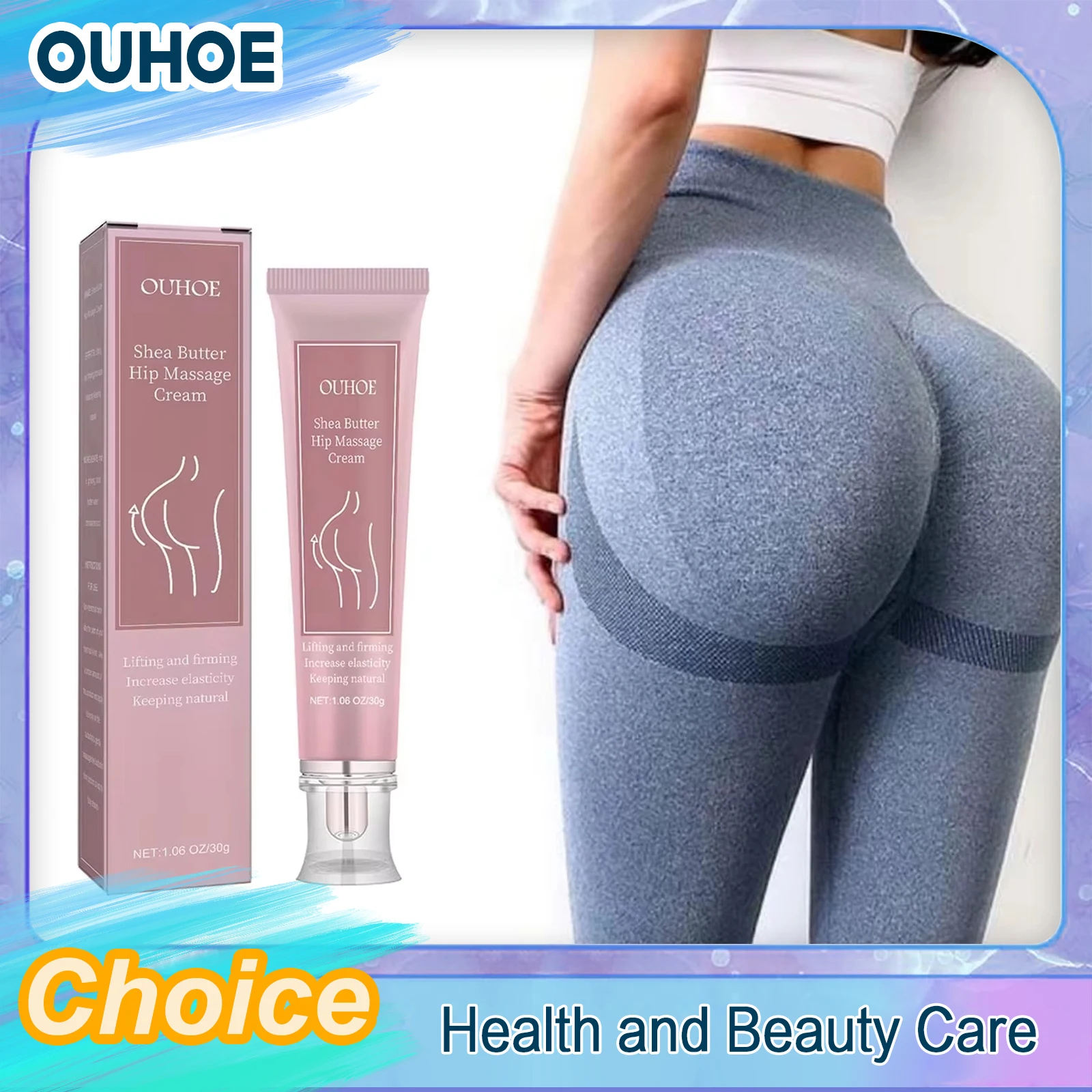 Hip Lift up Cream Effective Growth Butt Enhancer Enlargement Sexy Body Care Prevent Sagging Shaping Sculpt Buttock Massage Cream