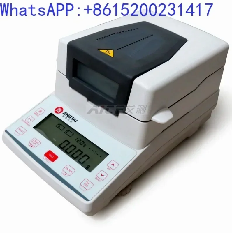 Jingtai JT-K6 Halogen Moisture Analyzer Rubber Grain Tobacco Tea Textile Sand Starch Moisture