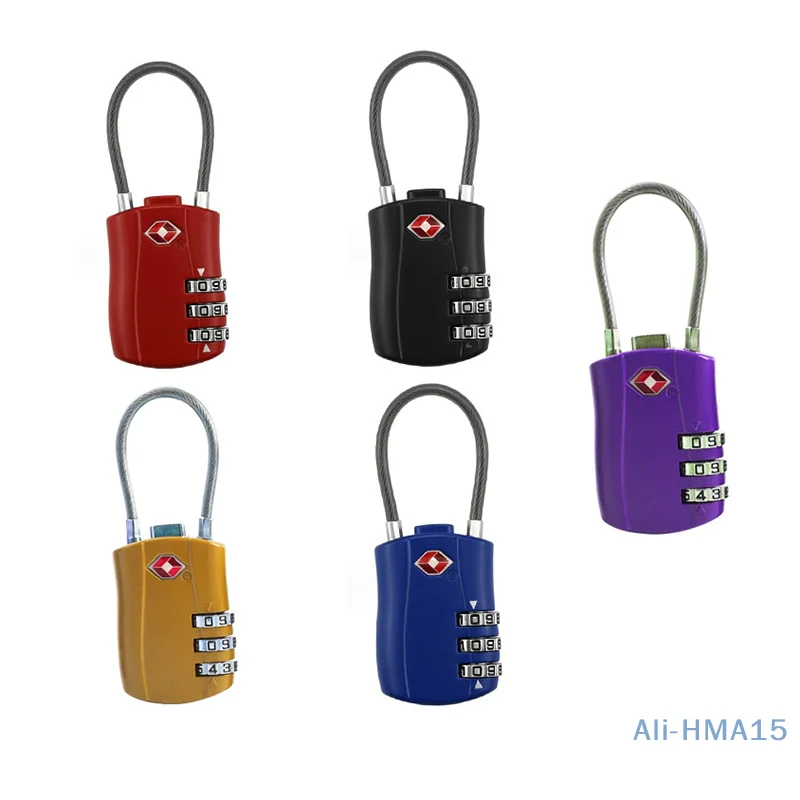 Safe Lock For Gym Digital Locker Suitcase Drawer Lock Hardware Luggage Travel TSA Digit Number Code Lock Combination Padlock