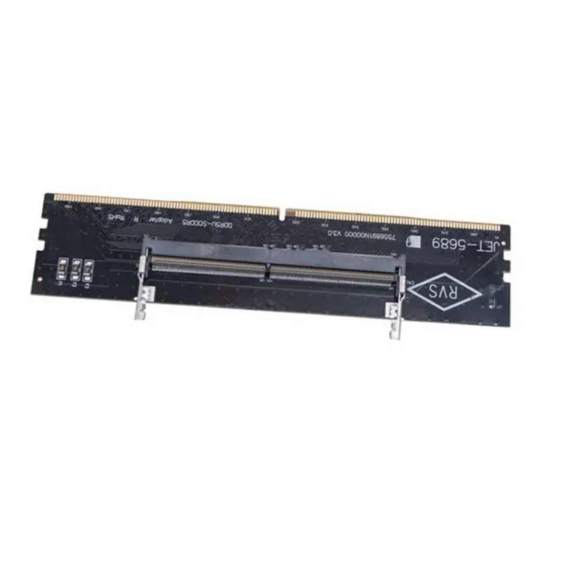 A53M-DDR5 SODIMM To DIMM Adapter 4Pcs DDR-5 Memory Converter DDR5 For PCB DDR-5 Memory Tester For PC Desktop Motherboard