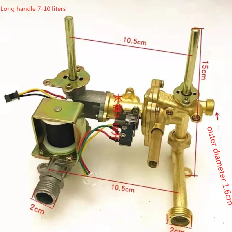 quality 7-10L Gas Water Heater Parts gas and water assembly valve