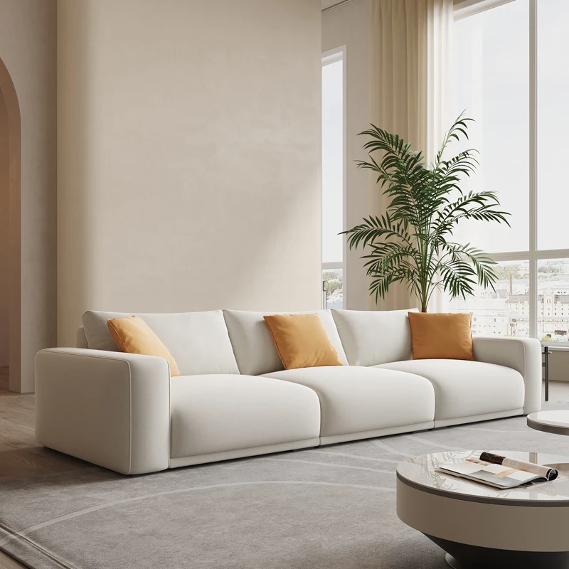 

Reception Corner Living Room Sofas Grande White Relax Quilted Sofas Minimalista Multifunctional Divani Soggiorno Home Furniture