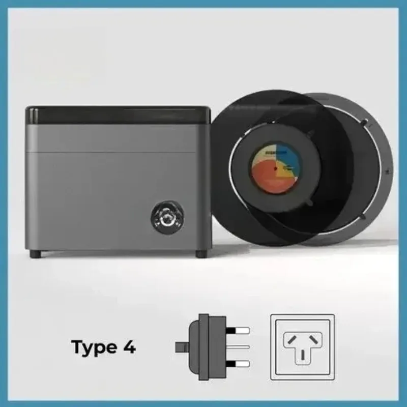 Gramophone Record Automatic Ultrasonic Dishwasher Cleaning Machine with Drying Function