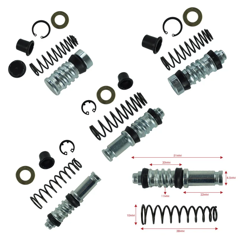 Motorcycle Upper Pump Maintenance Accessories Oil Seal Hydraulic Brake Pumps Repair Kit Foot Brake Cylinder Brake Pump Oil Seal