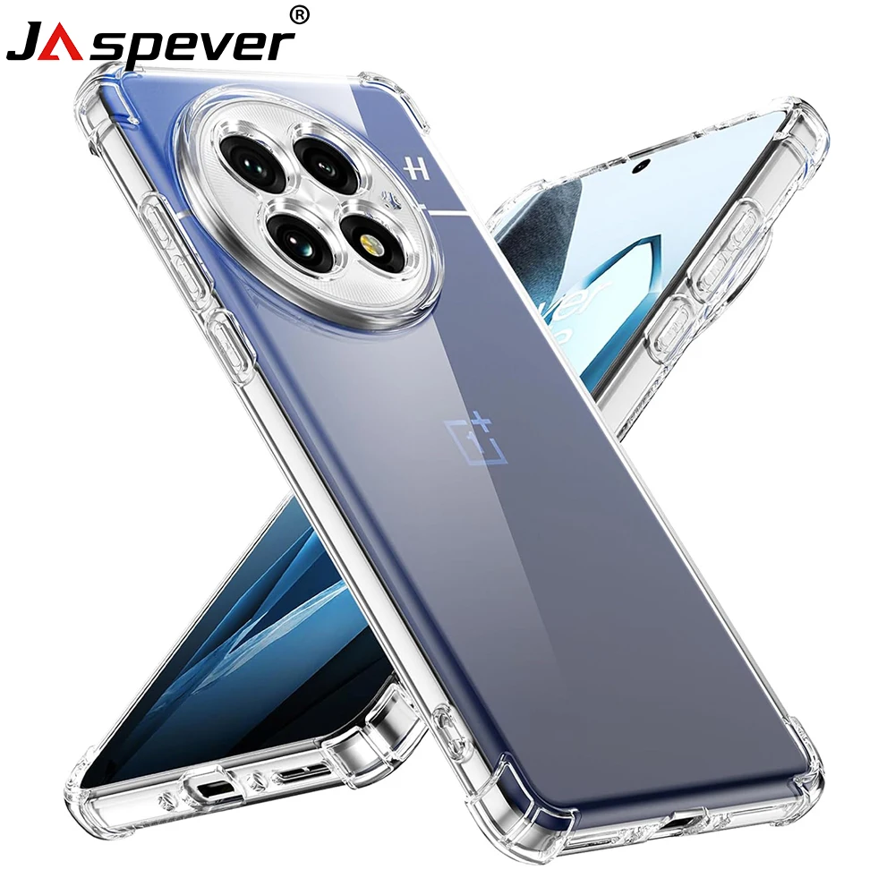 Coque souple transparente antichoc pour Oneplus 15 15R 13 13R 13T 12 12R 11 11R 10T 10 Pro, coque Ultra fine en Silicone Transparent