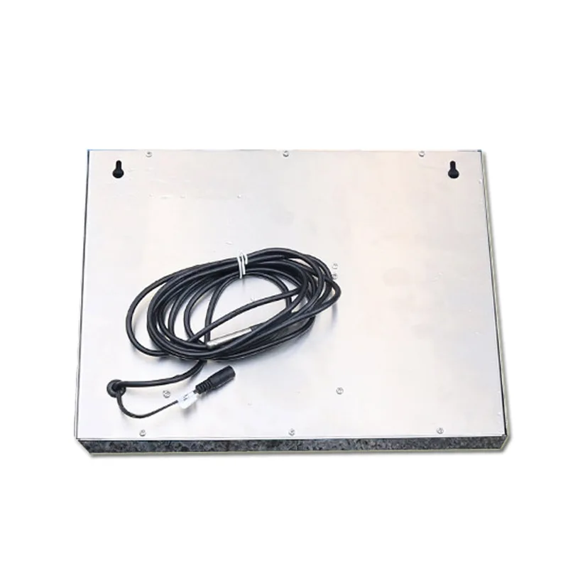 

Indoor swimming pool spa temperature display, stainless steel wall-mounted double-sided display