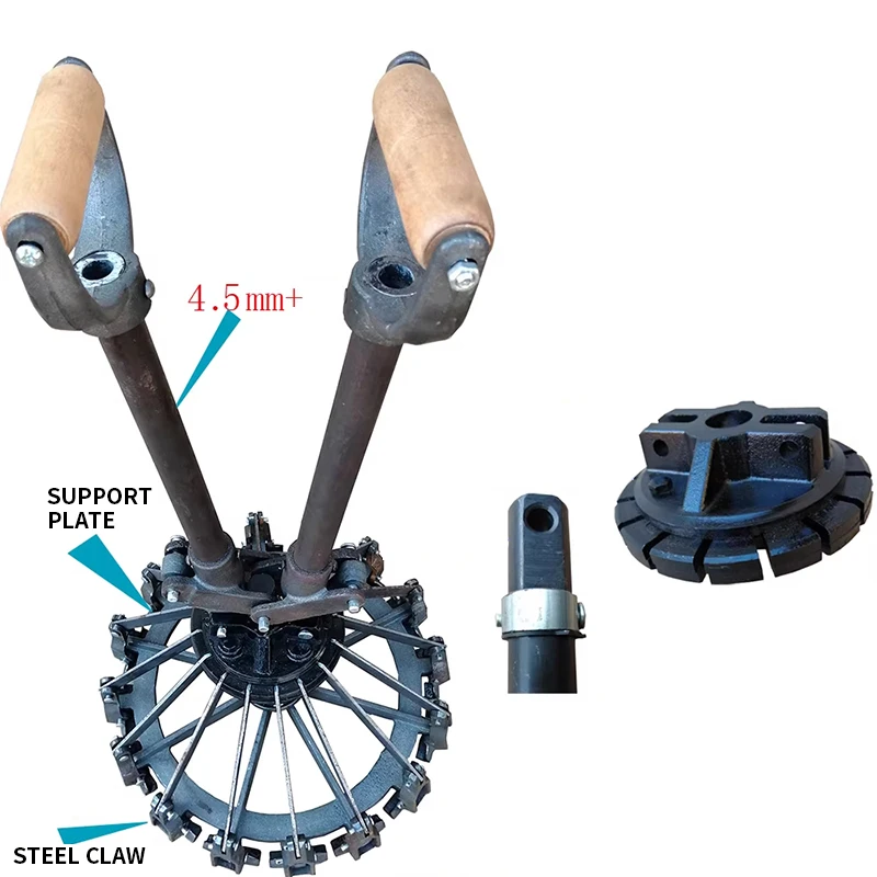 18L-20L Steel Bucket Capping and Sealing Device 298-299MM Paint/Coating Capping and Sealing Clamp Double-Plate Reinforced Steel