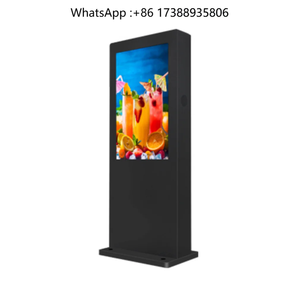 High Quality Vertical 55 Inch  Floor Standing Advertising Machine Commercial Advertising Video Display Player for Sale