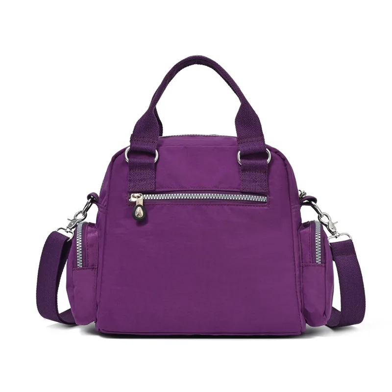 Bolsas e bolsas femininas moda tote bolsa de ombro alça superior bolsas bolsa de náilon multi bolso saco de mamãe